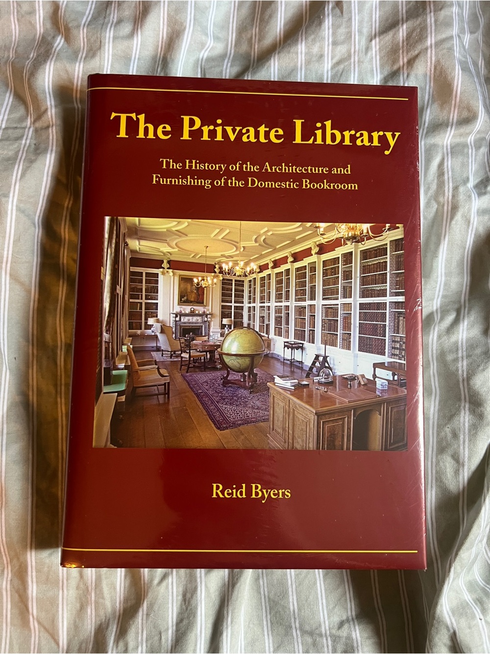 The Private Library by Reid Byers book, brand new